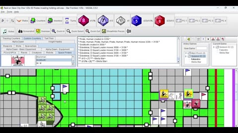 Star Frontiers for Vassal - Session 2 (2025-05-25)