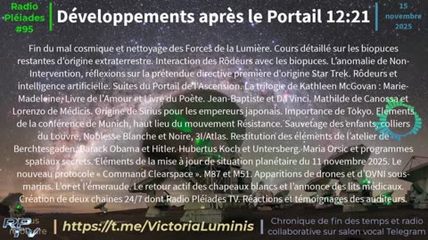 Radio Pléiades sur Rumble