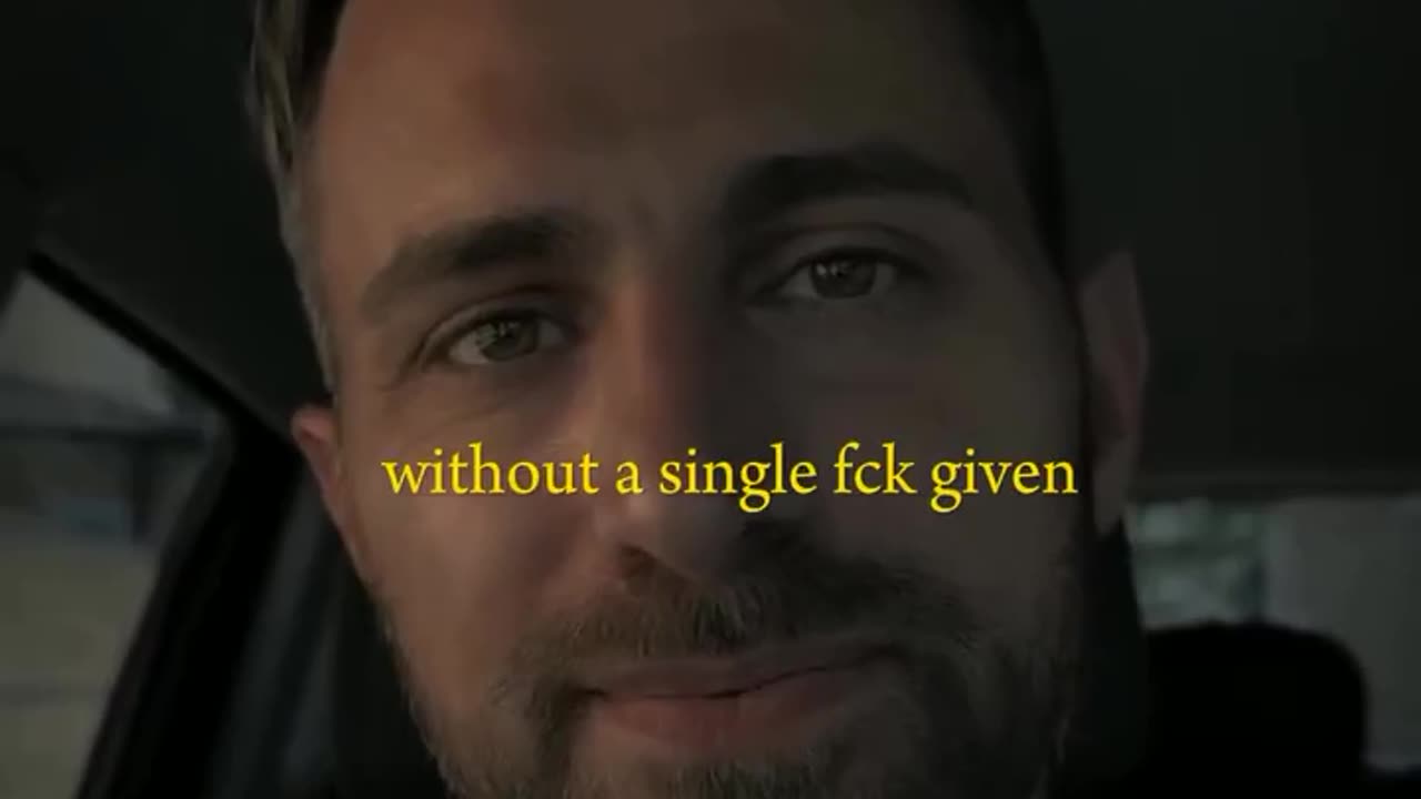 An alone man