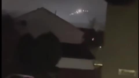 Triangular UFO in Scotland on camera