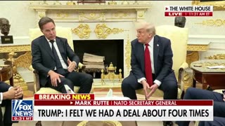 President Donald Trump: "I felt like we had a deal about 4 times, and here we are still talking about Russia!"