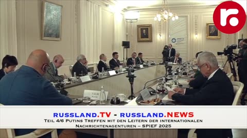 Putin beantwortet Fragen von internationalen Nachrichtenagenturen – SPIEF 2025