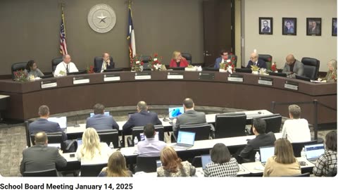 Humble ISD School Board Meeting Jan 2025