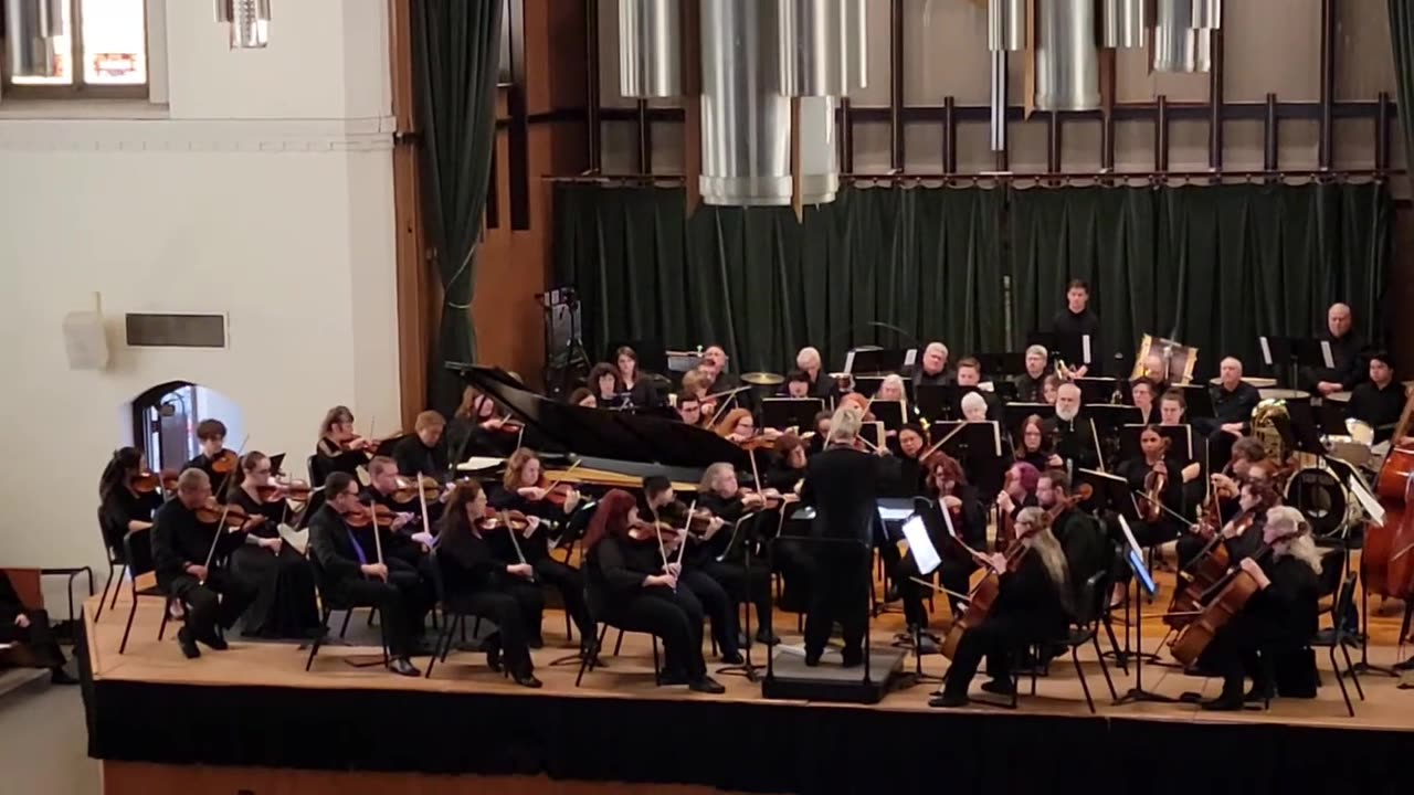 Rachmaninoff's Piano Concerto No. 2 - Southeastern Ohio Symphony Orchestra - Dr. Abeyaratne, Piano