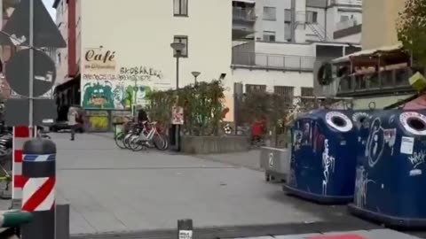 Christmas in Frankfurt. Germans fear attacks by fake Islamic asylum seekers whom Merkel