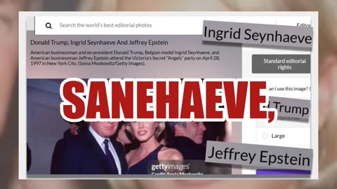 Fact Check: Photo Does NOT Show Pam Bondi With Donald Trump And Jeffrey Epstein -- Belgian Model