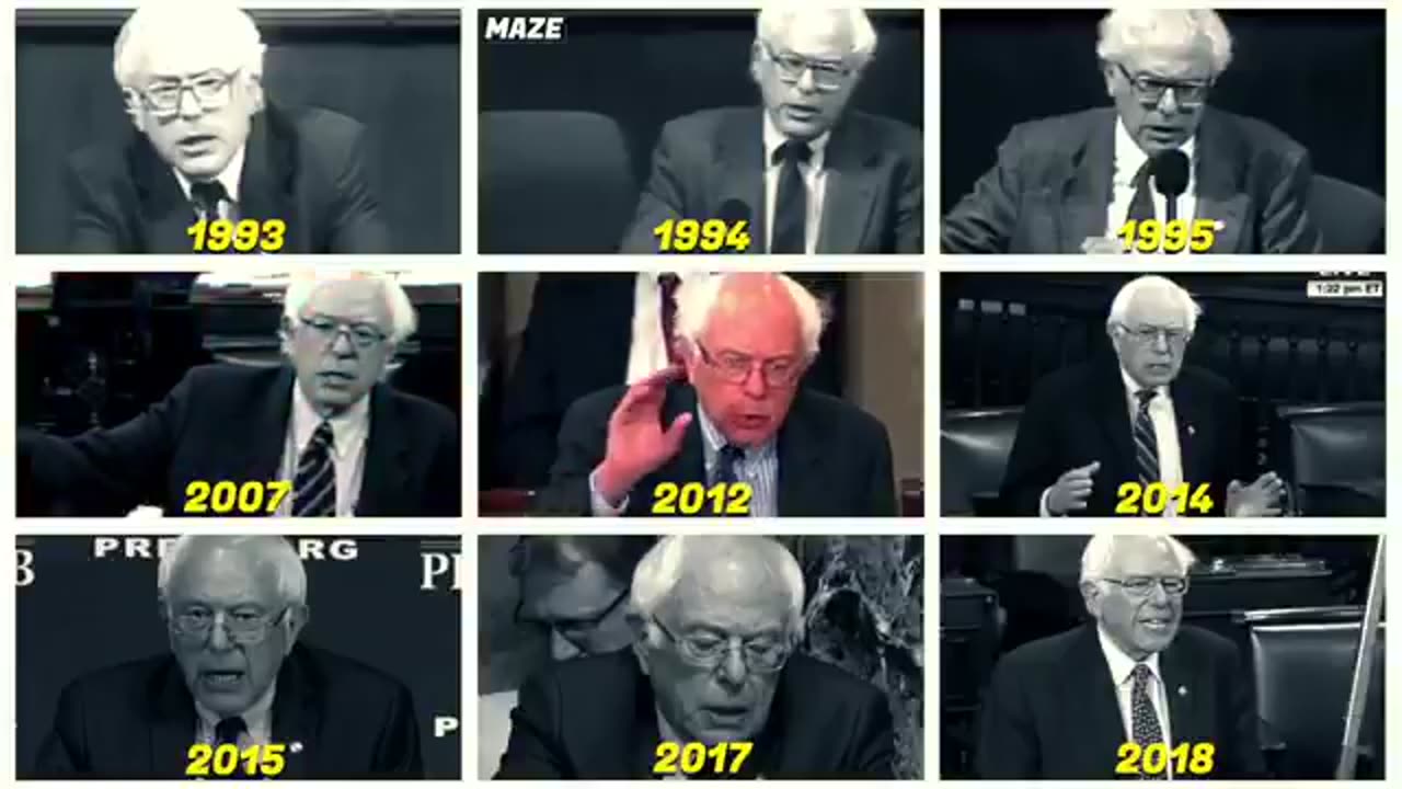 This is the best video this year. Either Bernie is lying or this is the slowest moving Oligarchy