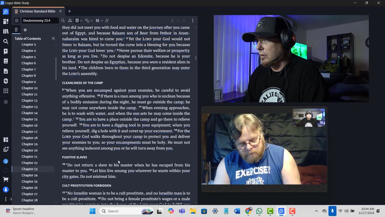 we have a false sense of security behind our walls and doors [The Bride of Christ]