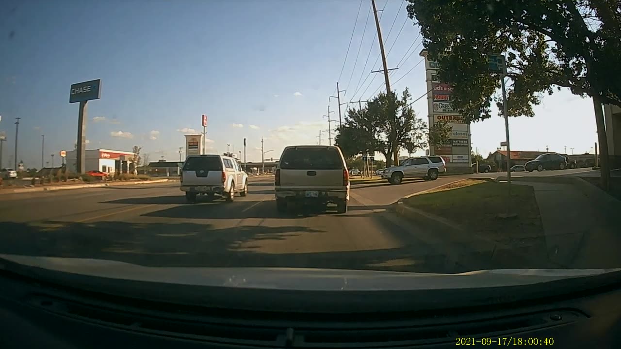 He's in a hurry