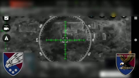 Ukrainian Drones Dropping Explosive Charges into Russian Tanks and APCs