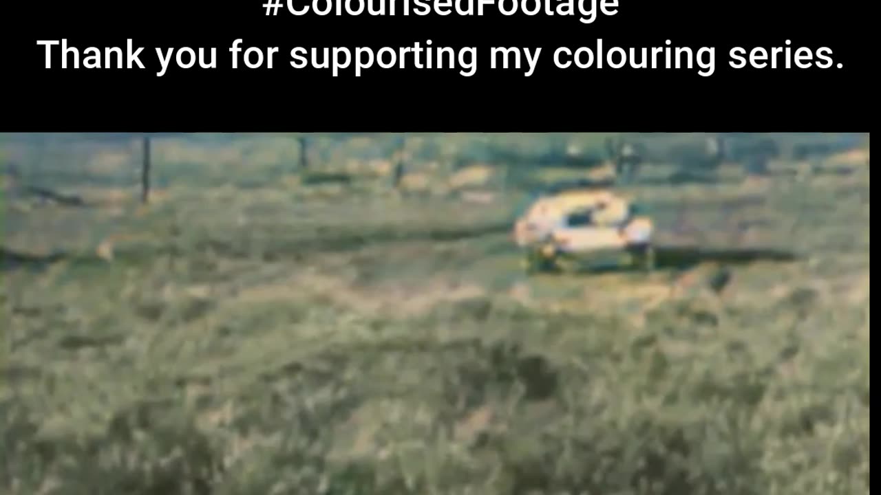 British Troops Use Anti-Tank Gun #ColourisedHistory