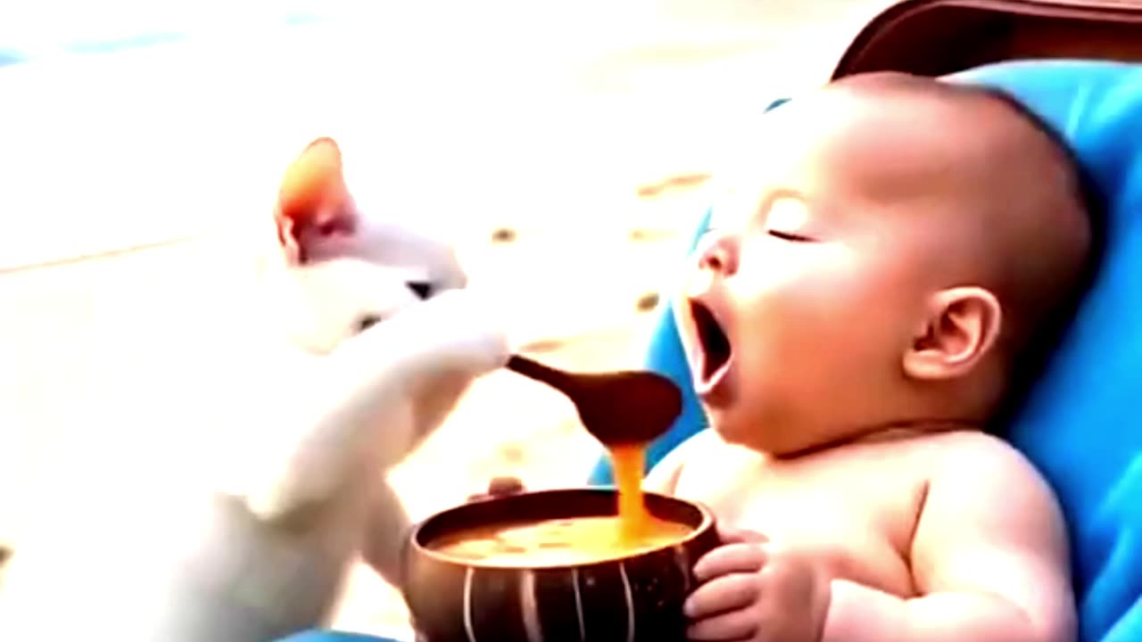 Hero Cat Rescues Lost Child