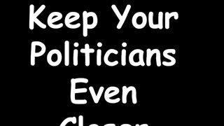 Keep your politics ever close, but your politicians even closer! @DadFunnies