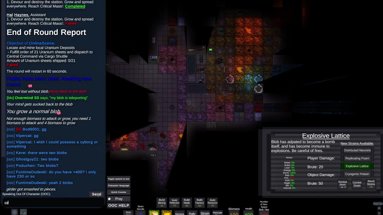 Unitystation Blob Gameplay