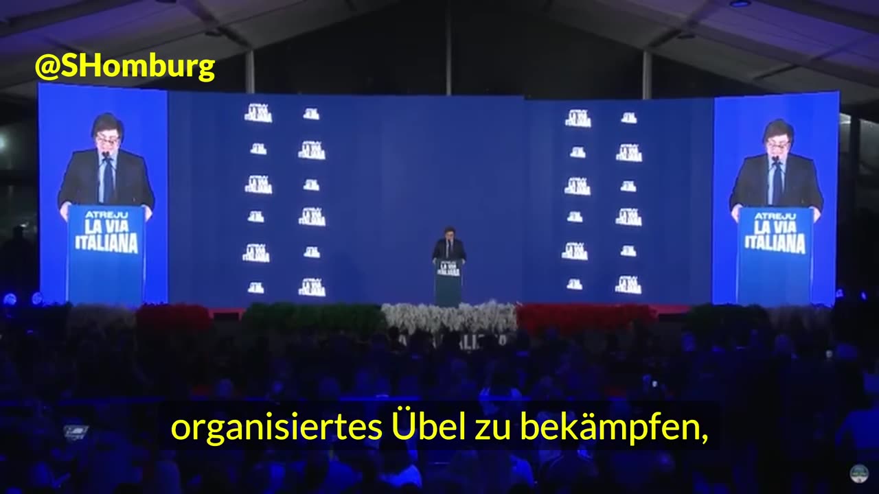 Milei ist der Gegentyp zu Merz "Deswegen wird er von den links-grünen so angegangen"!