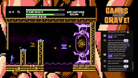 Dynowarz The Destruction of Spondylus (Nintendo NES) - Let's Play