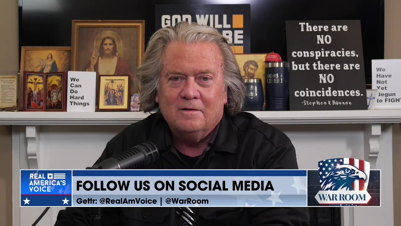 Bannon: Let's Stop The Invasion And Repel The Invaders, And Lock Up In A Federal Prison Anybody That Tries To Get In Our Way