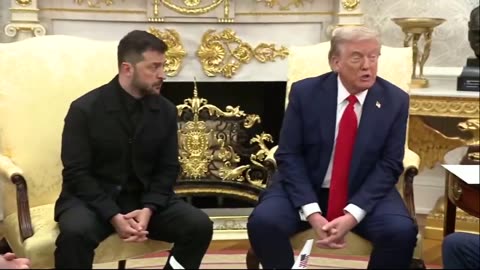 Pres Trump, "We're going to work with Ukraine, we're going to work with everybody" 8.18.25
			