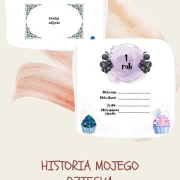 Historia mojego dziecka: pamiętnik dzieck.