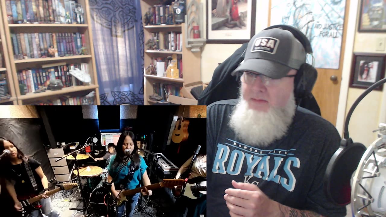 Reacting Missioned Souls Band Covering The Kill from 30 Seconds to Mars