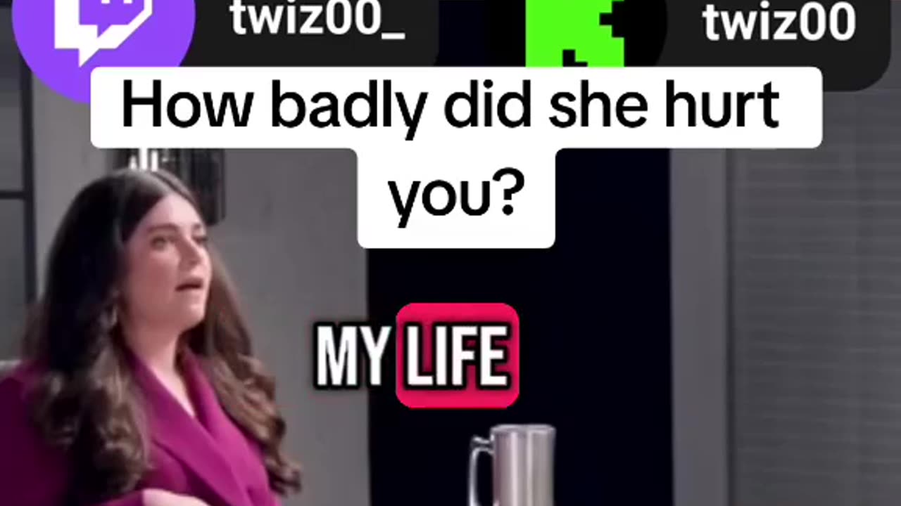 How bad did she hurt you?