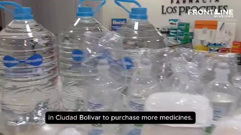 Venezuela: Frontline Missions team takes medicines and prayers to burn victims.