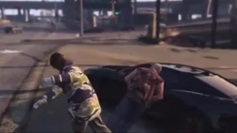 GTA 5: Npc knockouts