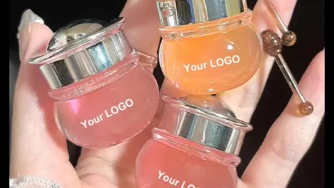 Pink Honey Peach Lip Mask 🍑 | Ultra-Moisturizing Lip Oil for Smooth, Glossy Lips