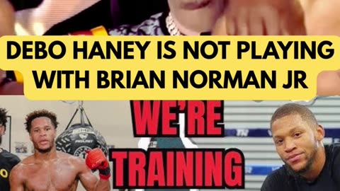 INTENSE FACEOFF Brian Norman Jr vs Devin DEBO Haney.