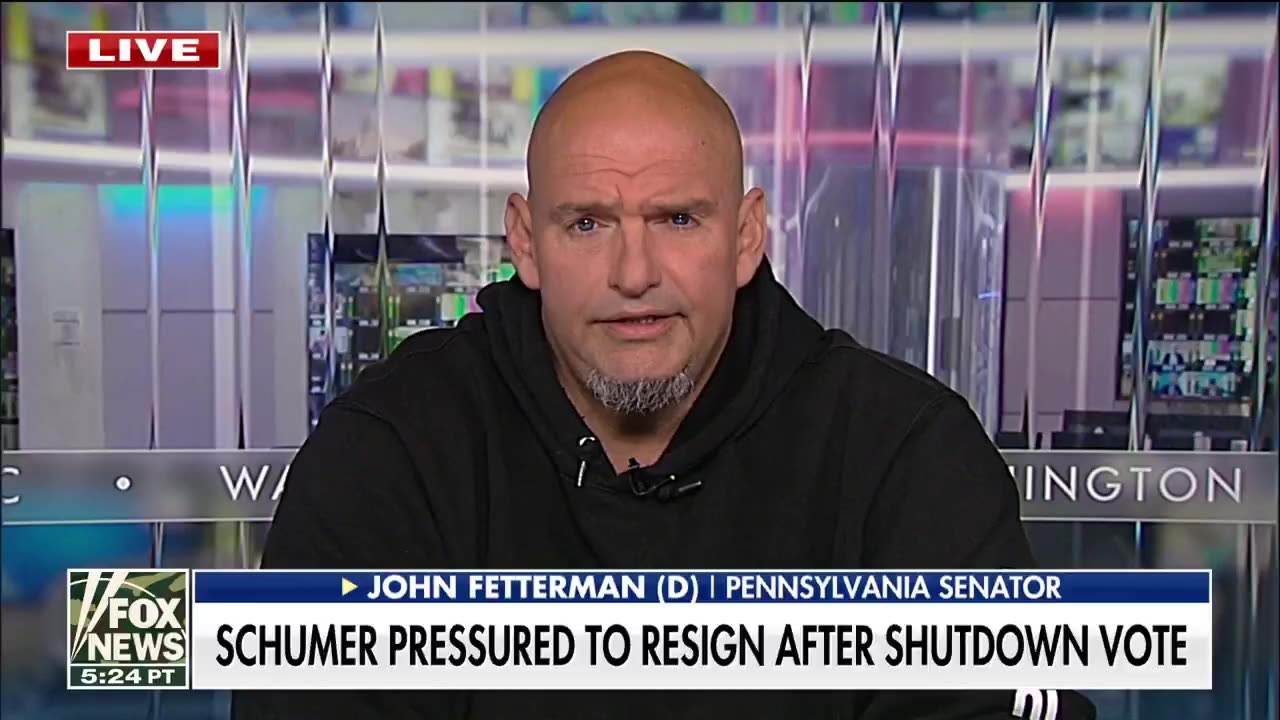 SenJohn Fetterman: “no one really knows” who is leading the Democrat Party.