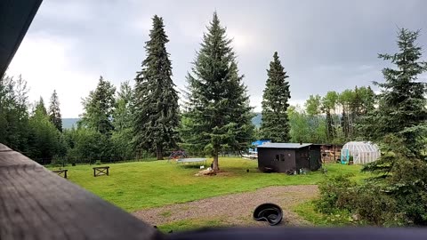 Thunder rolling in