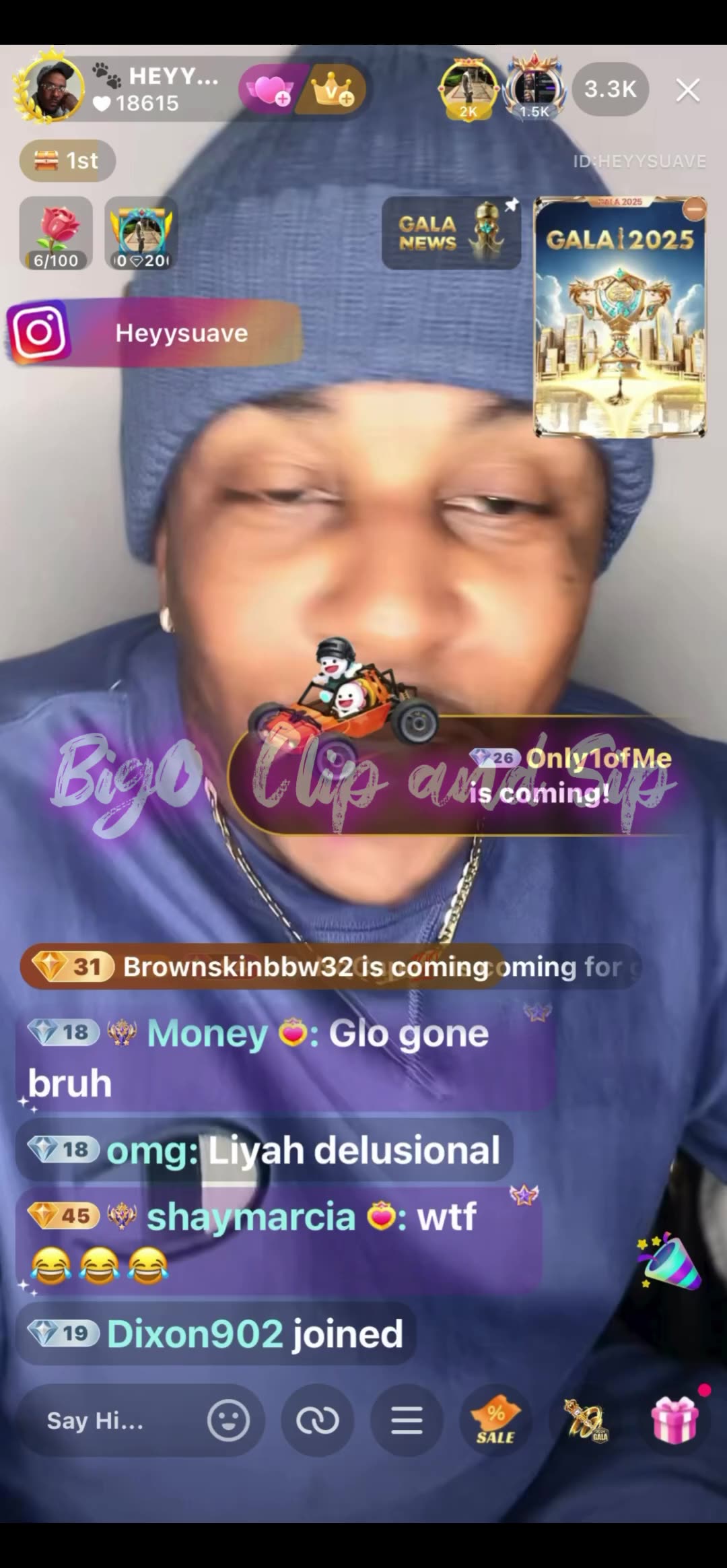 Lionel talks to Liyah on the phone n says hes in love with her 12/3/25 #bigoclipandsip