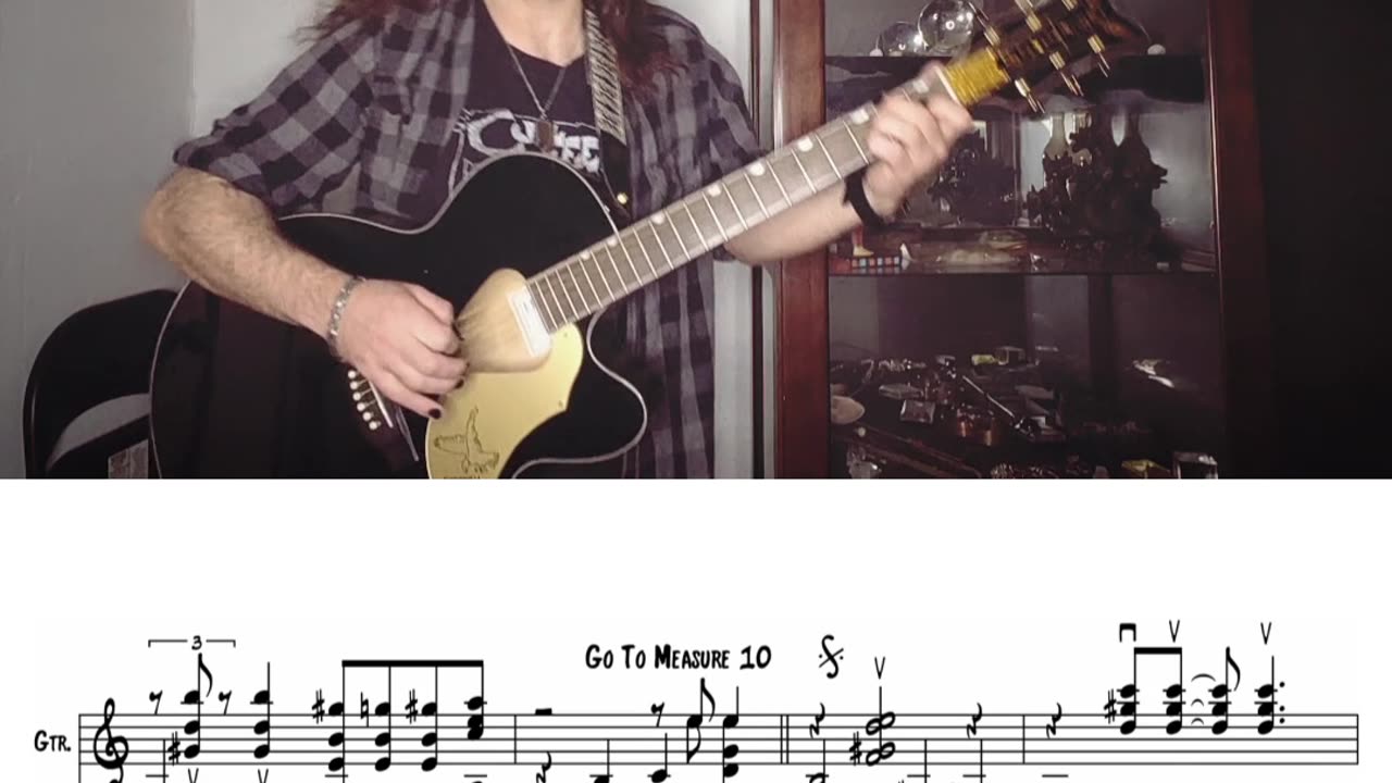 People are Strange on solo guitar