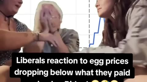 Look What School has Done to Our Youth! HYSTERICAL OVER LOWER EGG PRICES!