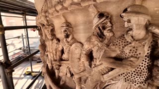 Lasers turn back time on Rome’s Column of Marcus Aurelius