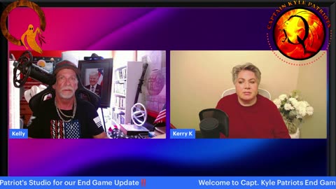 Kerry K joins Capt Kyle Patriots End Game w Capt. Kyle & Kelly