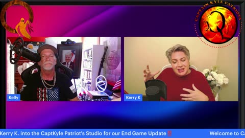 Kerry K joins Capt Kyle Patriots End Game w Capt. Kyle & Kelly