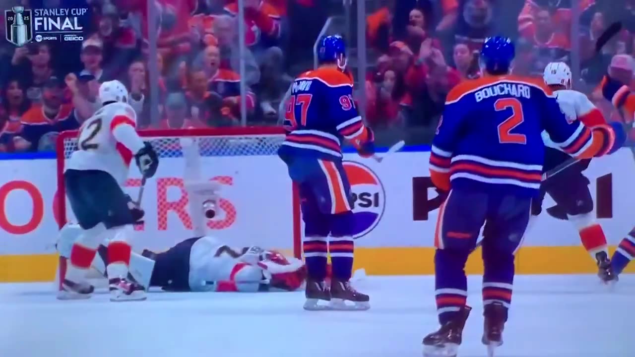 Oilers C #29 Leon Draisaitl PP🥅(10)🏒Wrist-Shot Goal