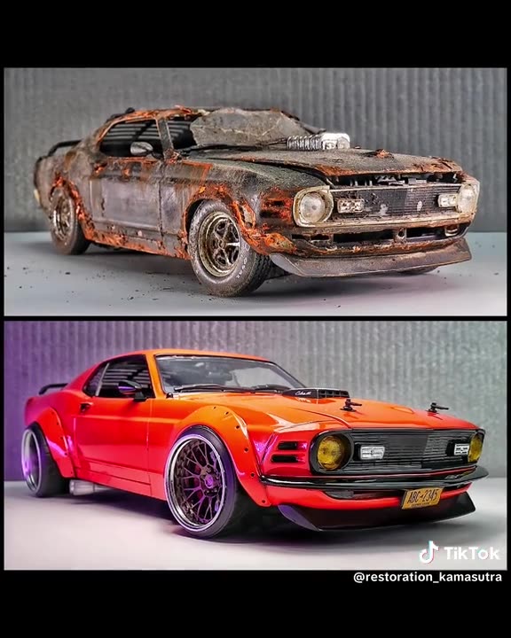 FULL restoration abandoned 1970 Ford Mustang #restoration #mustang