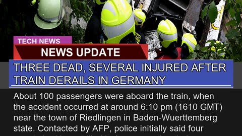 Three Dead Several Injured After Train Derails in