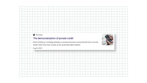 Is Private Credit Taking Over?