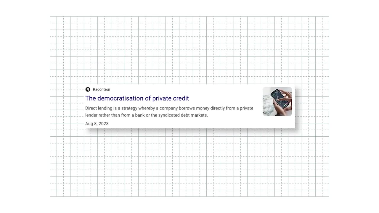 Is Private Credit Taking Over?