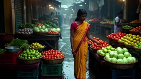 Girls Froit buy Market