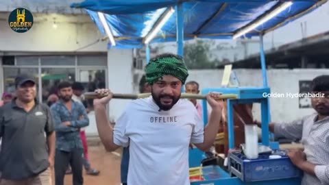 Laddu pasha juice wala ll Golden Hyderabadiz ll Hydrabadi comedy video ll Sammer Drink