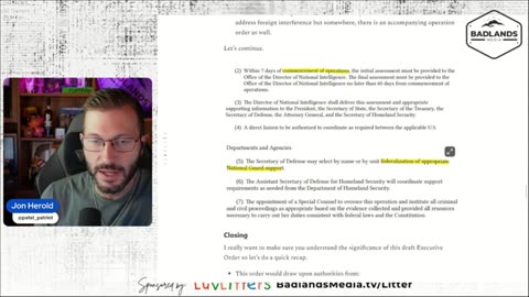 Trump Calls for ELECTION FRAUD SPECIAL PROSECUTOR- Patel Patriot plays 2022 Sidney Powell Call, E.O.