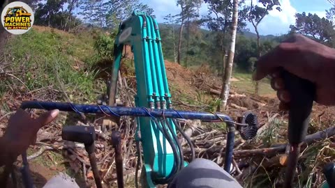So Relaxing It’s Unreal — Excavator Carving a Road on a Steep Mountain (ASMR POV)