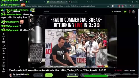 Michaelionheart reacts to JD Vance hosting the Charlie Kirk show