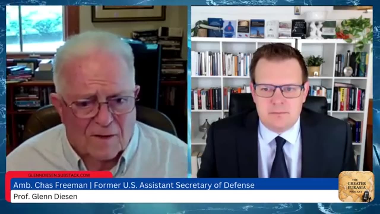 The Old World Is Dying, the New World Struggles to Be Born - Chas Freeman & Glenn Diesen