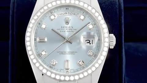 ROLEX DAY-DATE BEZEL DIAMOND 8P