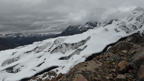 More footage next to the Cayesh glacier #Huaraz #Peru